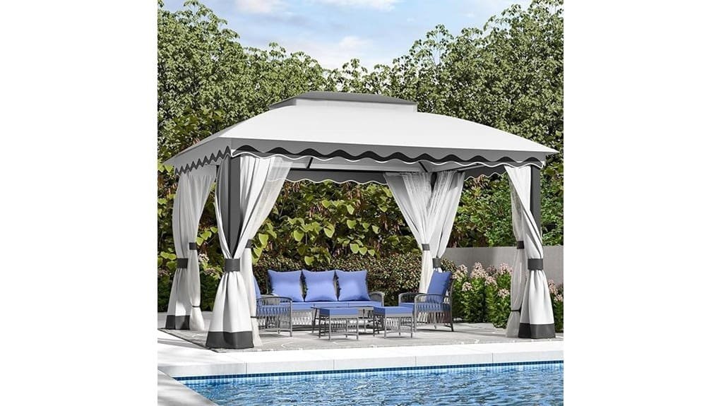 10 13 heavy duty patio gazebo