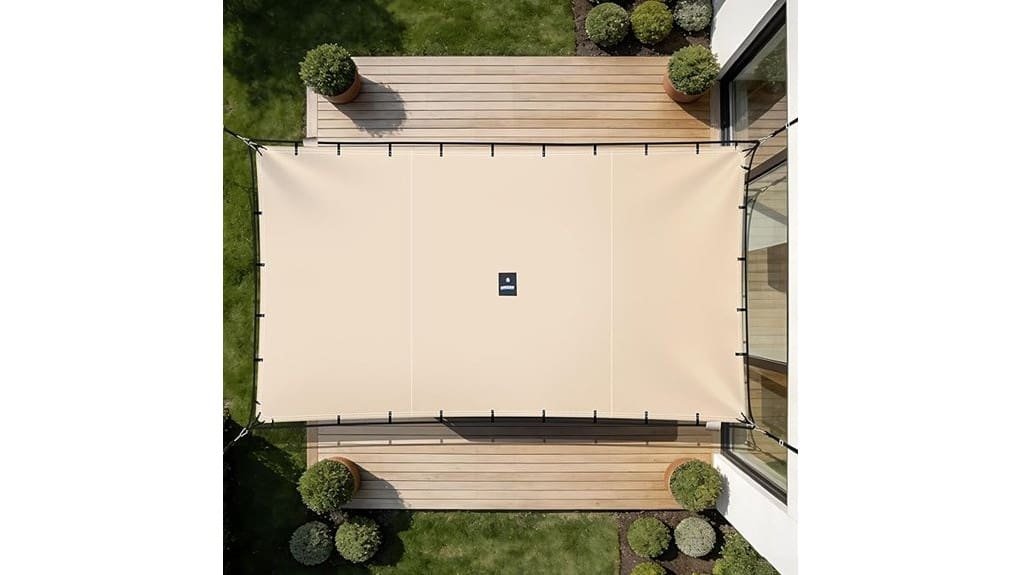 10 x13 waterproof rectangle shade