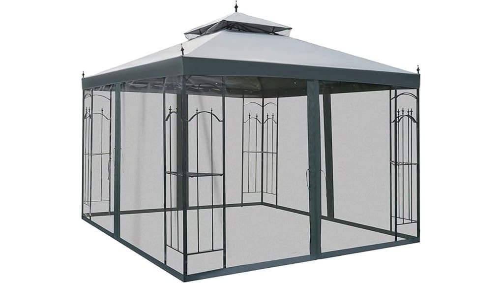 10x10 outsunny patio gazebo