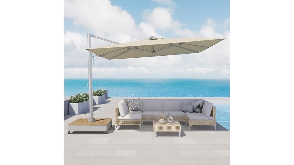 10x13 ft grand patio umbrella