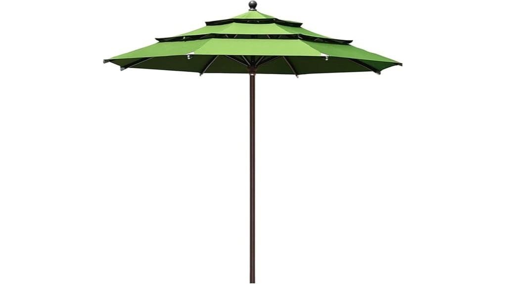 11ft three tier market umbrella