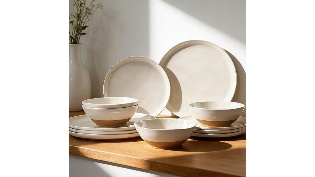 12 piece melamine dinnerware review