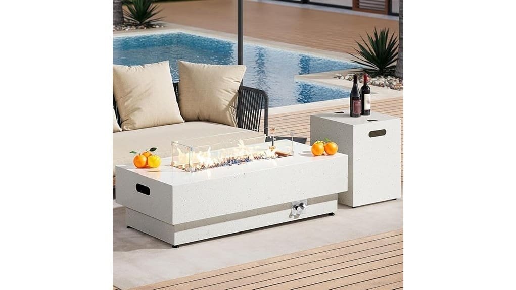 50 inch propane fire pit