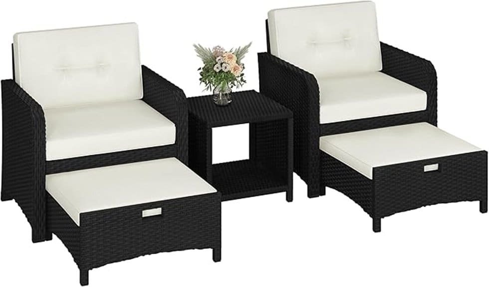 affordable compact outdoor seating