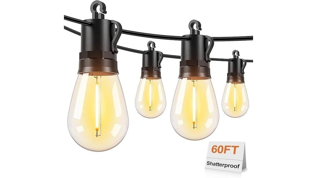 affordable waterproof decorative string lights