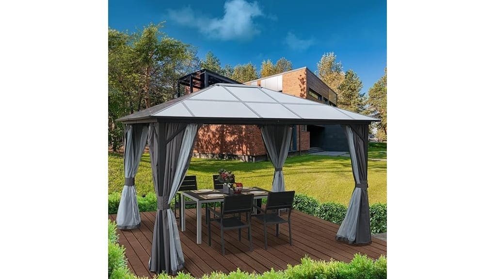 aluminum hardtop gazebo review