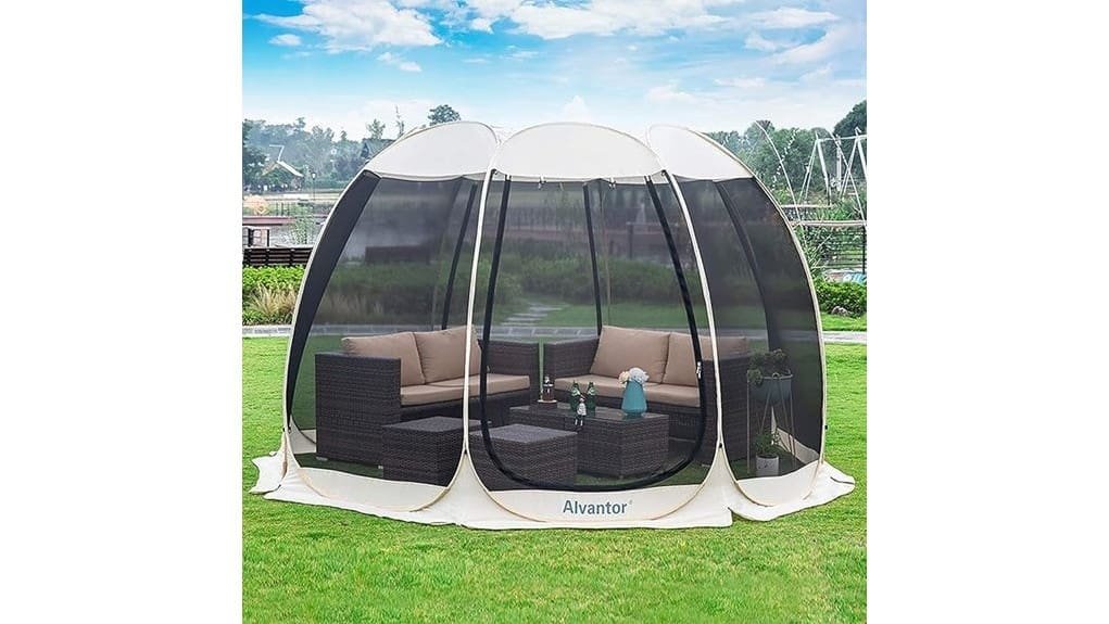 alvantor pop up gazebo mosquito netting