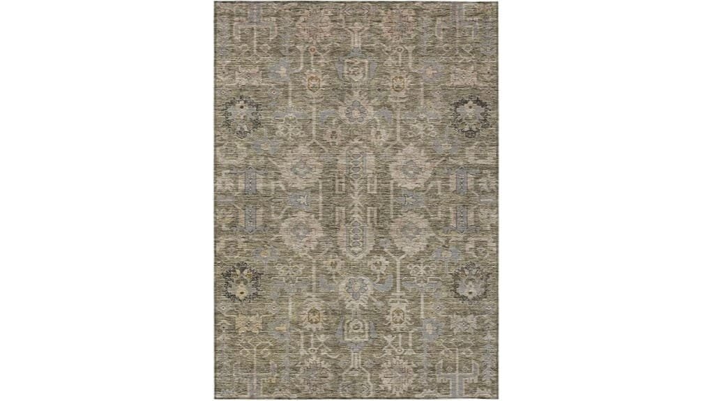 chantille acn697 brown rug