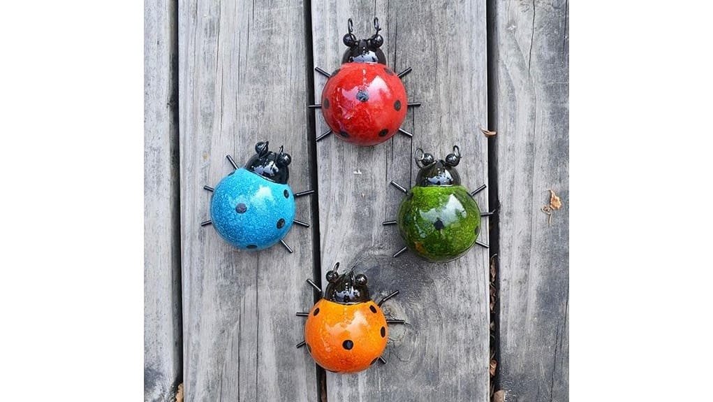 cute metal ladybug wallart cute metal ladybug wallart
