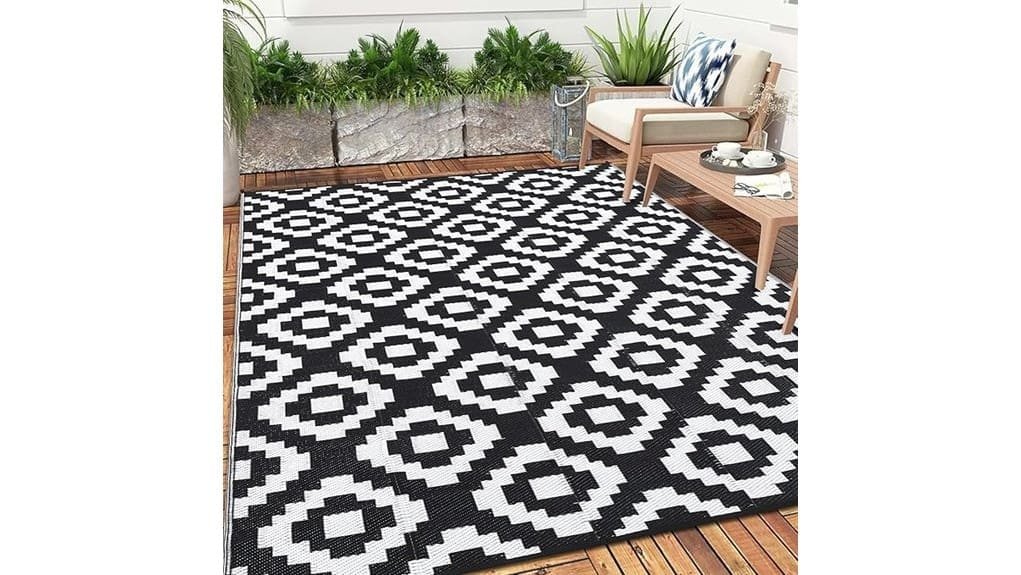 durable 5x8 waterproof outdoor rug