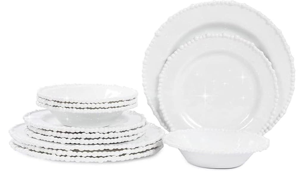 durable glossy chip resistant dinnerware