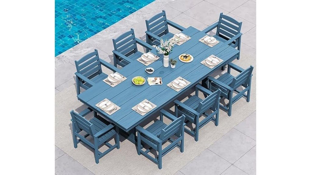 durable modern outdoor dining