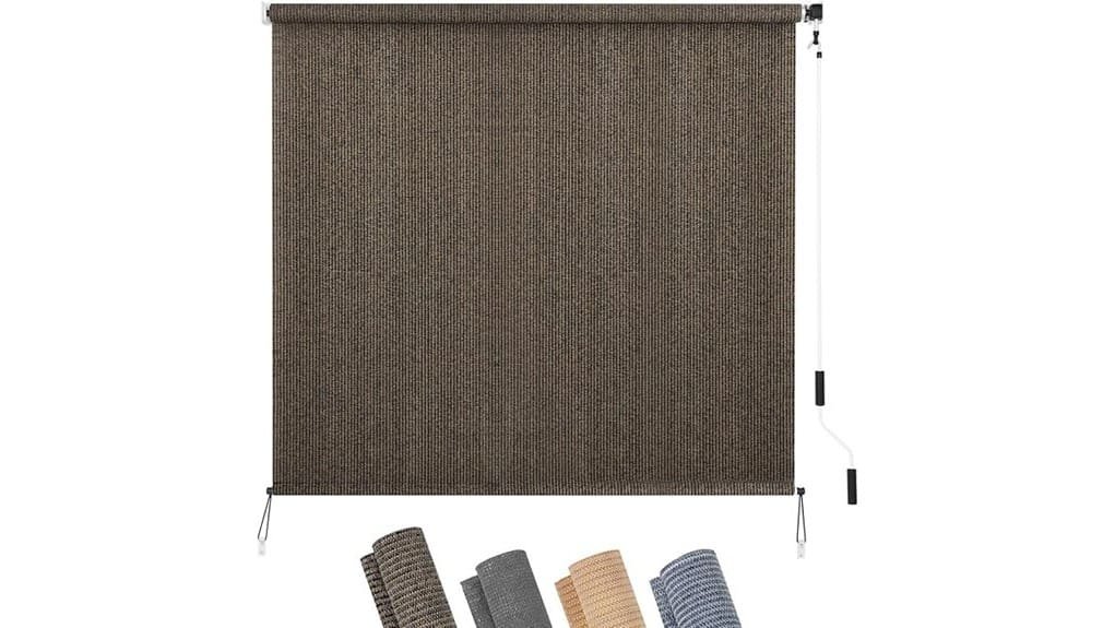 durable outdoor roll up blinds