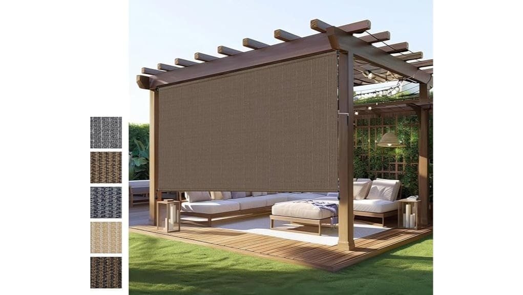 durable uv resistant patio blinds