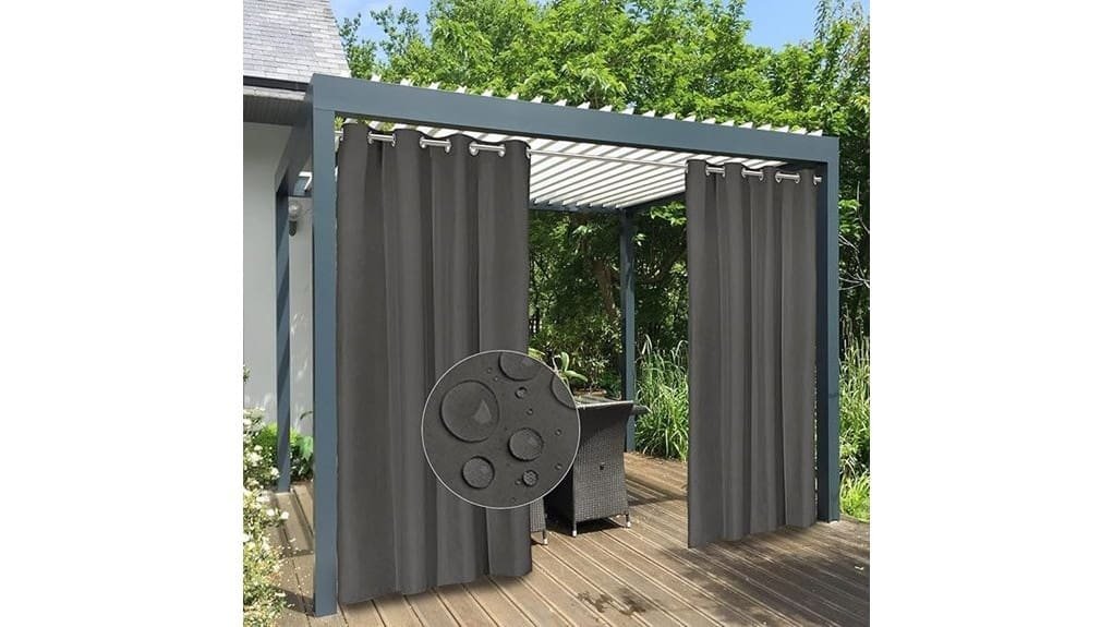 durable waterproof outdoor curtains