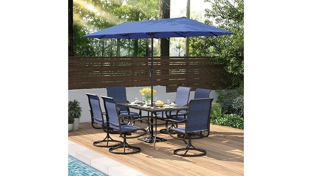 eight piece patio dining set eight piece patio dining set