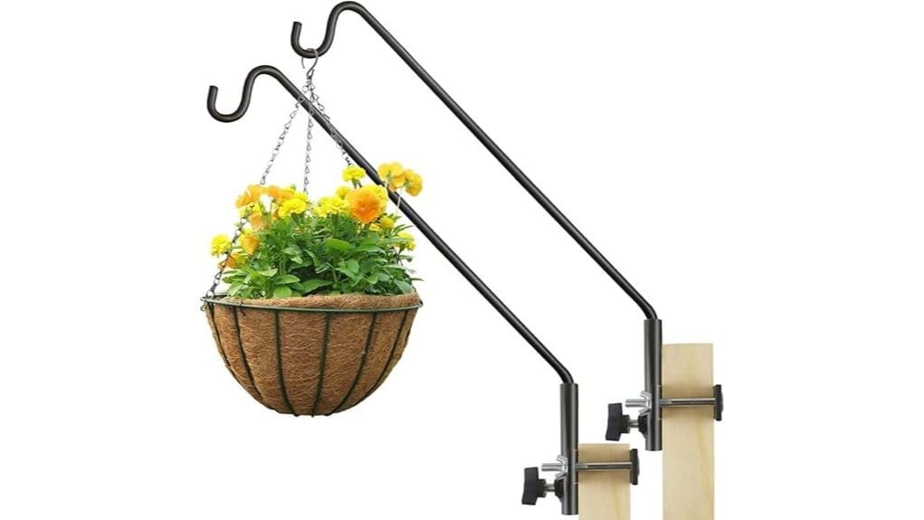 extended rail hook bird feeder
