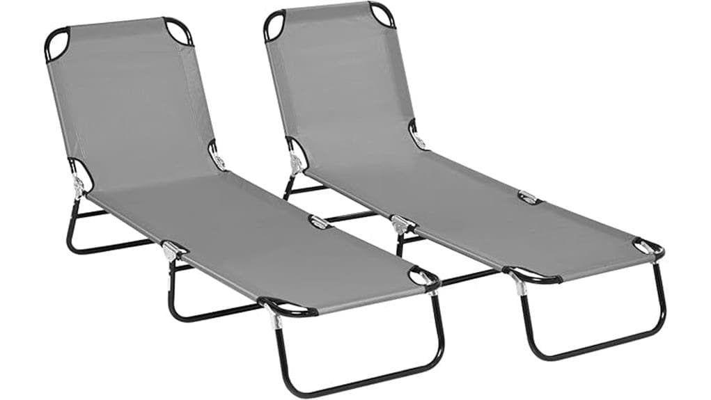 folding outdoor chaise lounge chairs