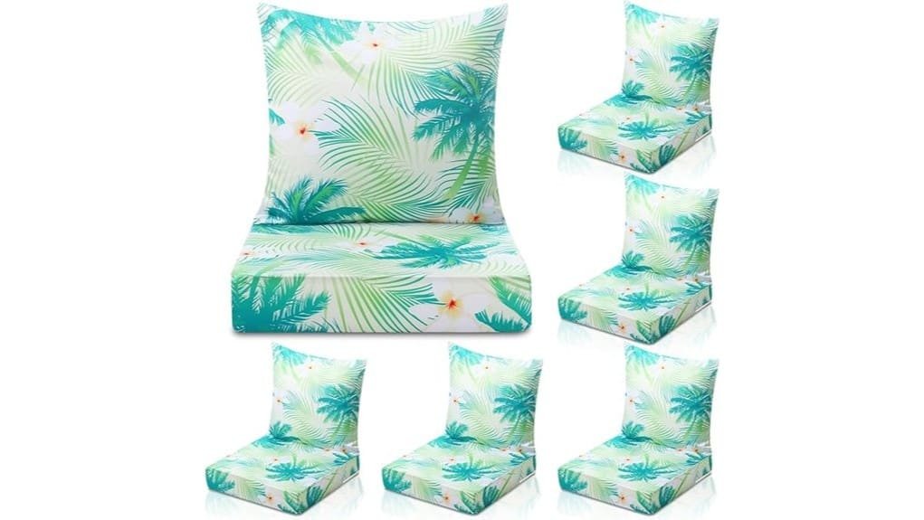 hoteam six piece patio cushions