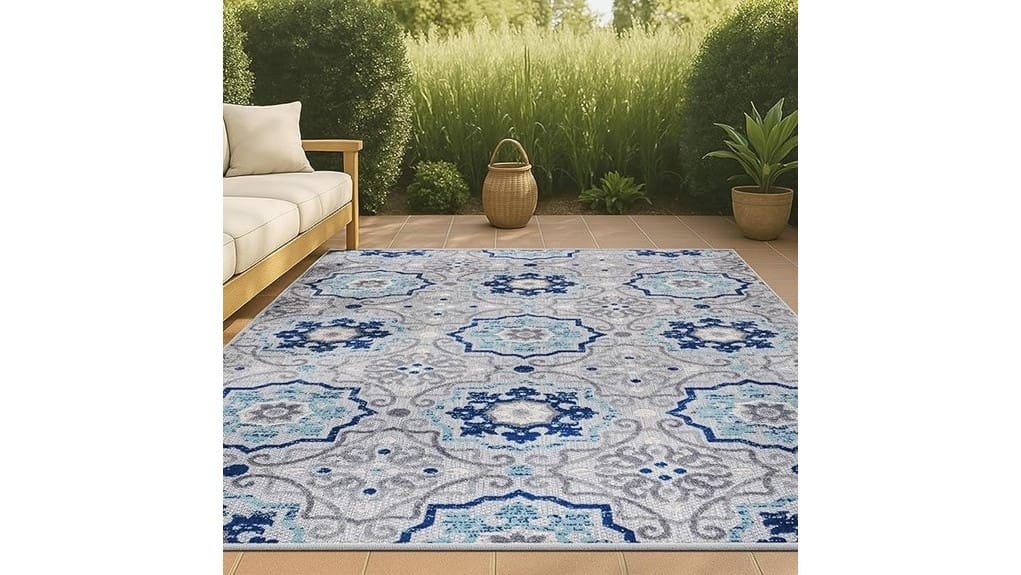 jonathan y mediterranean medallion rug