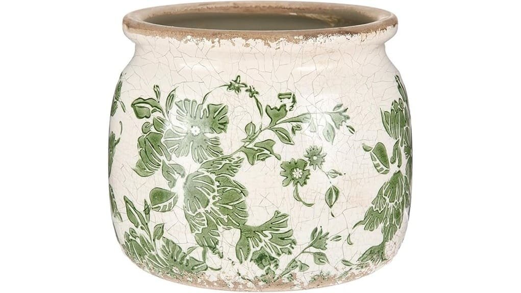 large vintage ceramic planter large vintage ceramic planter