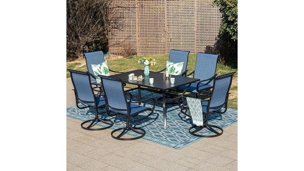 mfstudio six piece patio set