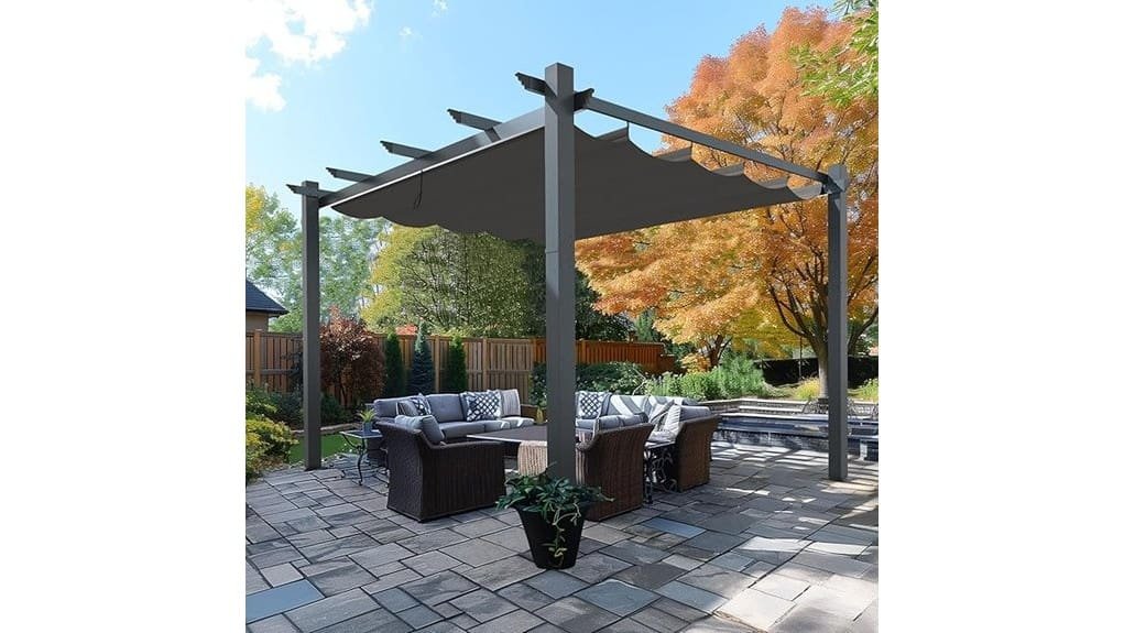 mupater 10x13 outdoor pergola