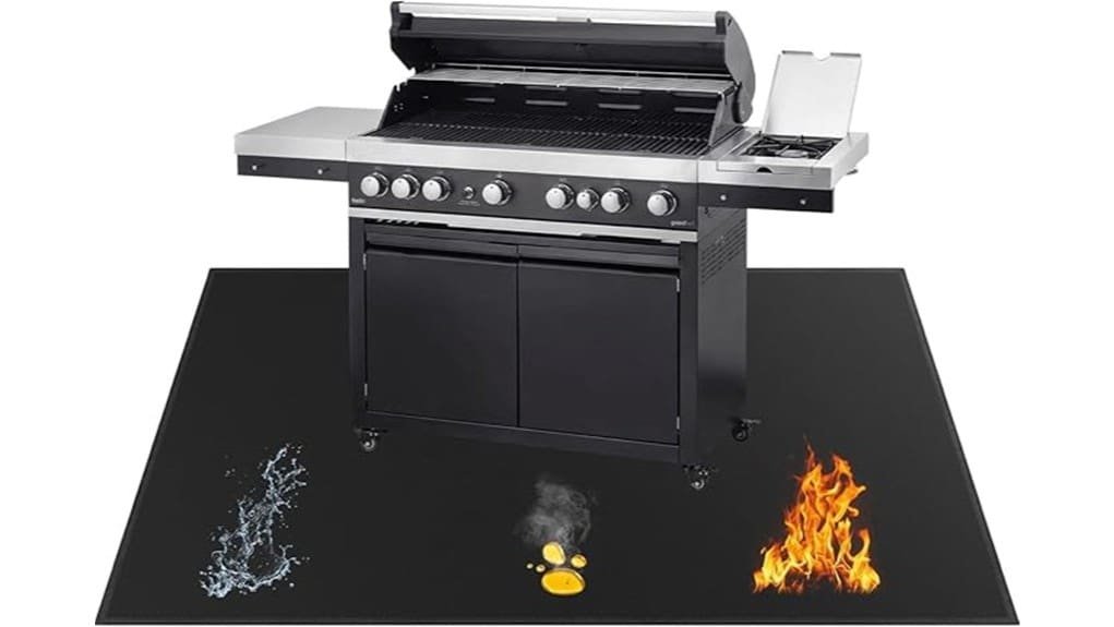 nonstick heat resistant grill protector