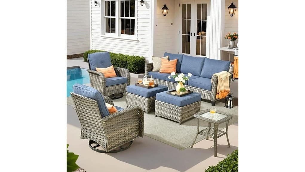 ovios six piece patio set