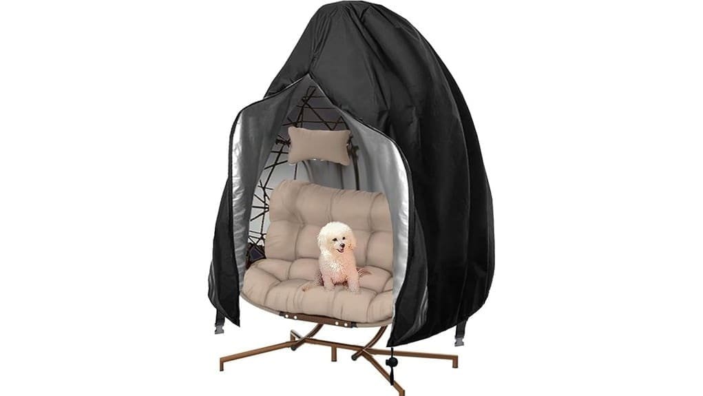 patio egg chair zipper covers