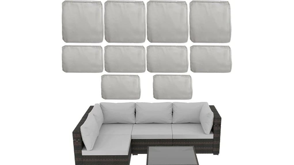 replacement patio cushion covers