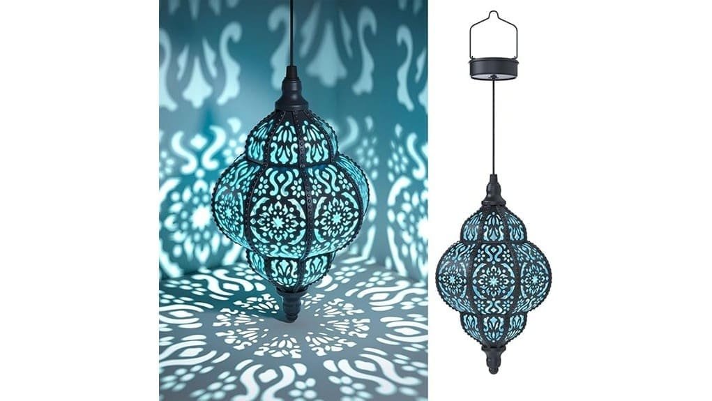 solar hanging garden lanterns review