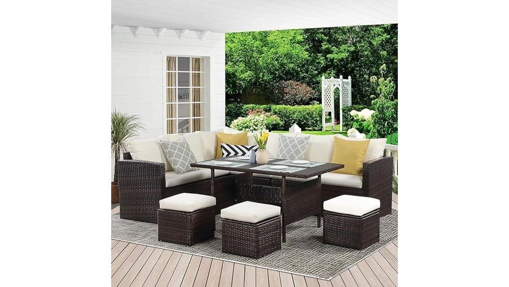 stylish durable comfortable outdoor set
