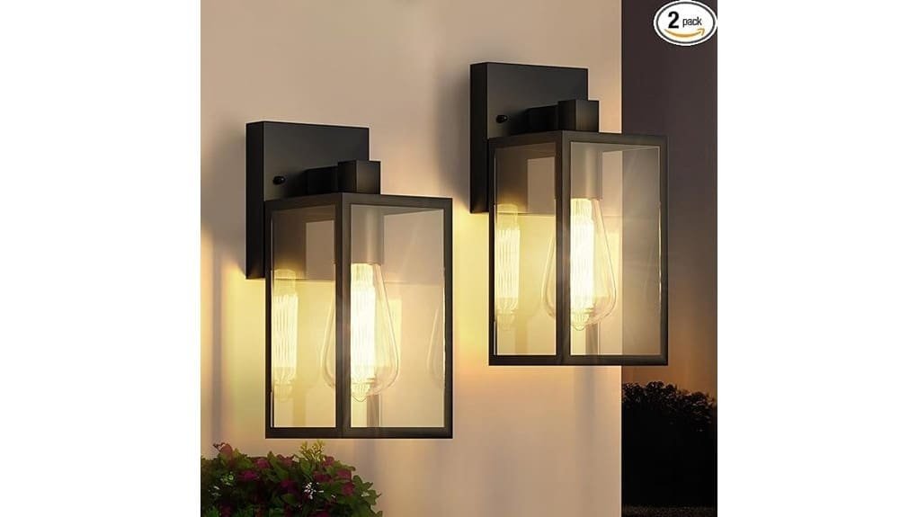 two piece outdoor led fixtures