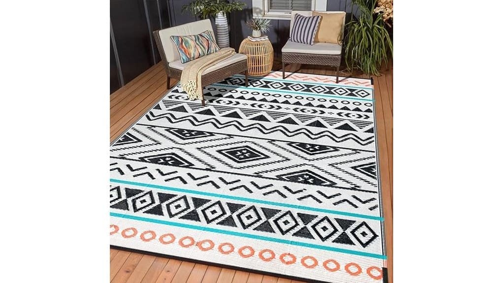 waterproof 5x8 outdoor rug
