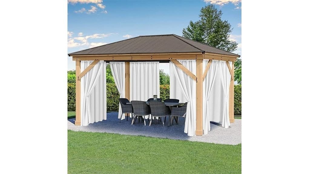 waterproof outdoor patio curtains