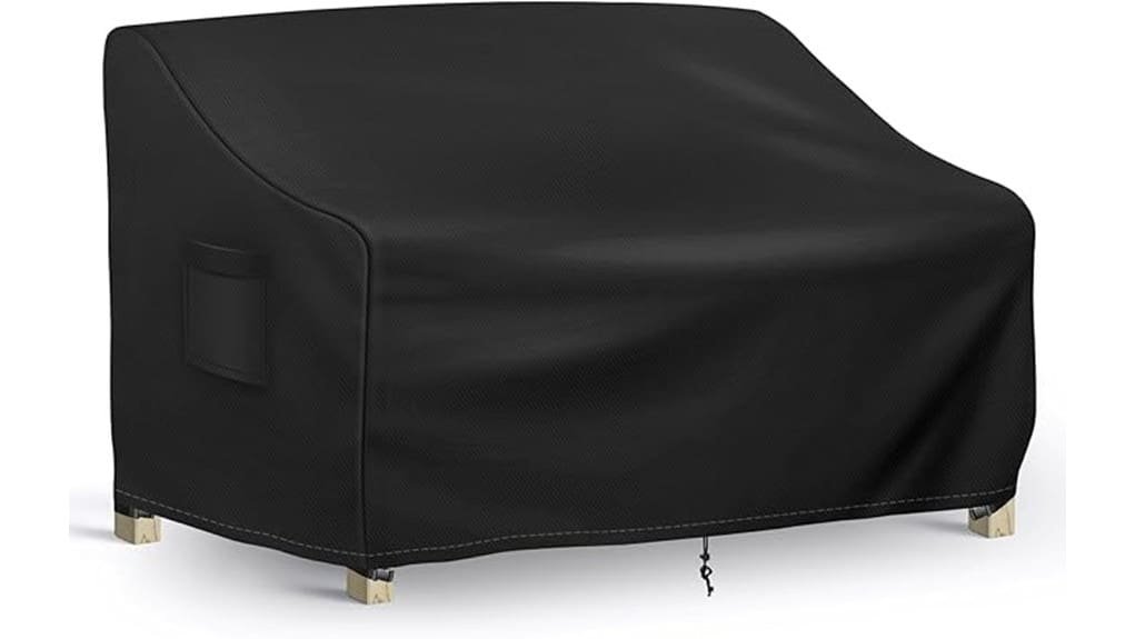 waterproof two seater patio loveseat