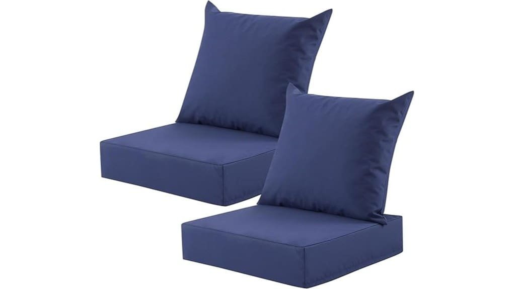 weather resistant deep seat cushions