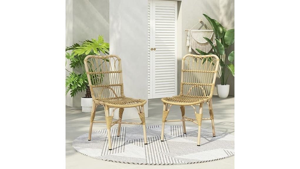 wicker patio chairs review