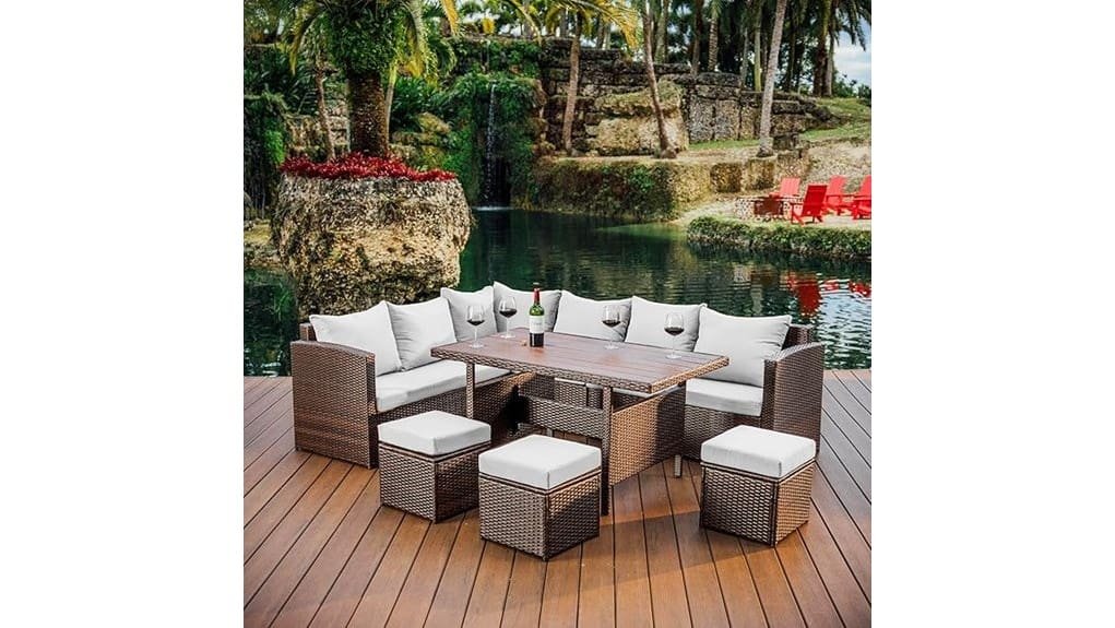 wicker patio set review