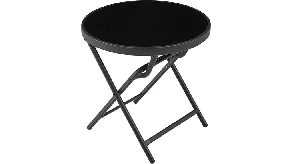 yaheetech folding outdoor table