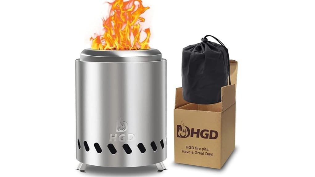 hgd smokeless portable firepit